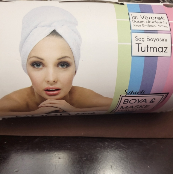 ❤️Microfiber hair cap -Off white-One size - Picture 1 of 3